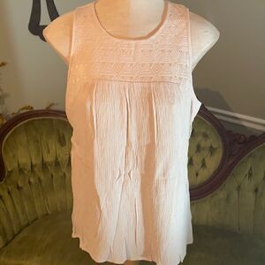 Mossimo, baby pink/sleeveless top. Women’s L.